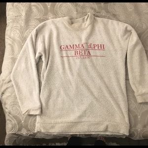 Gamma Phi Beta Wooly threads crewneck